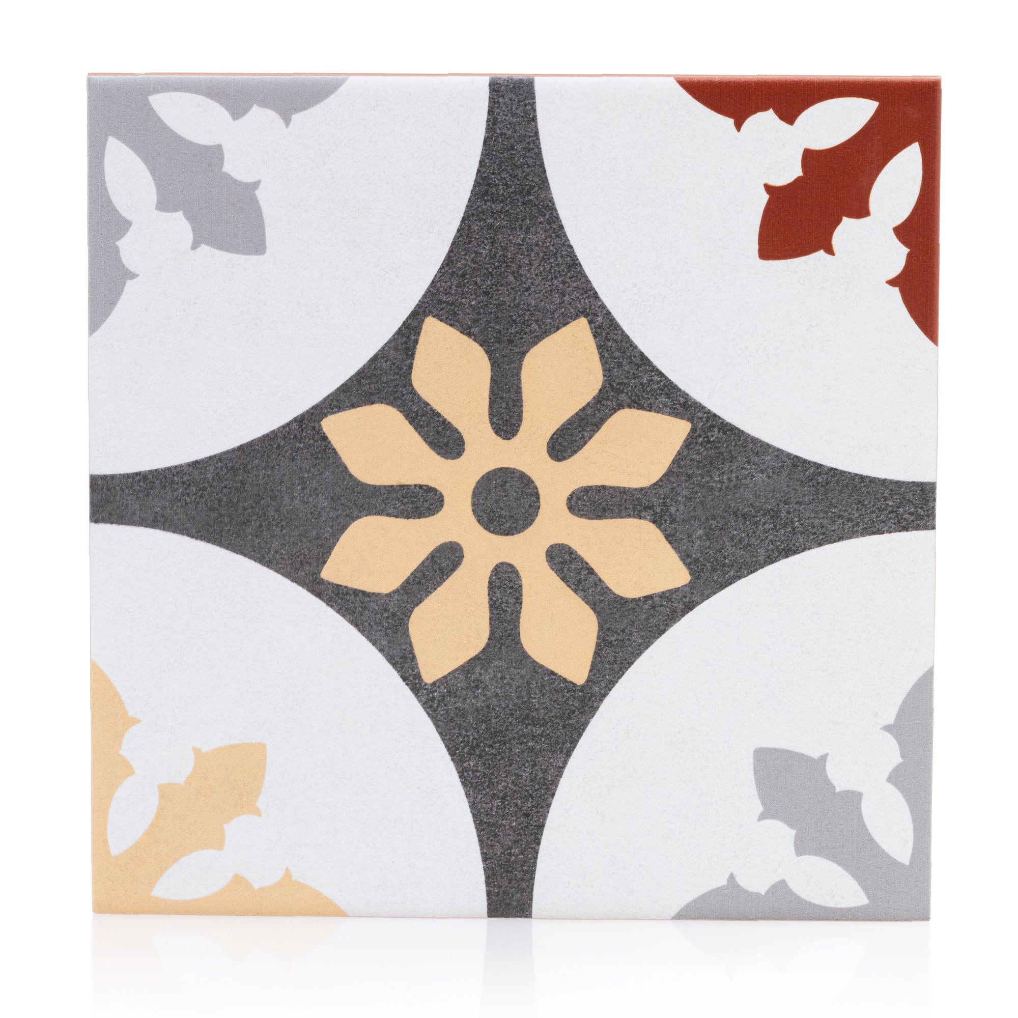 8x8 Tradition Praga Ceramic Tile - Industry Tile